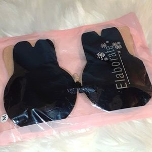 New!! Elaborate adhesive bra bundle of 2 black tan